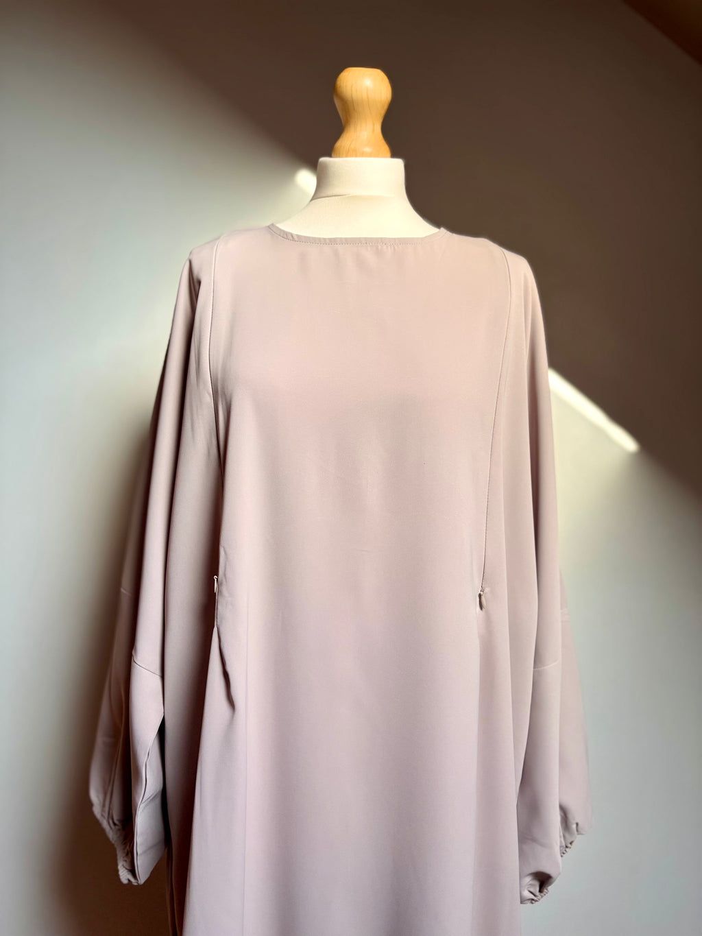 Coloured Nursing Abaya - Neutral