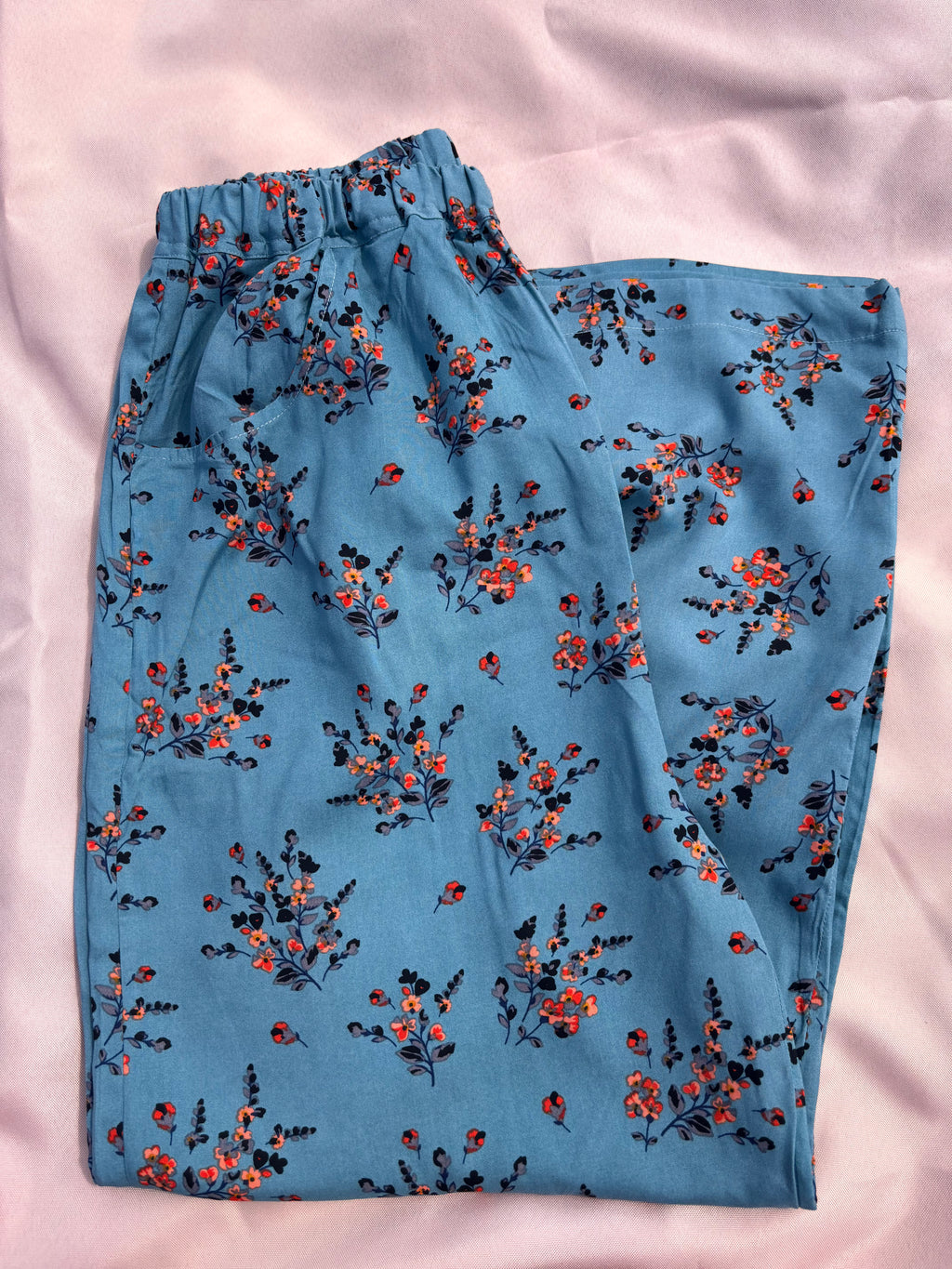 Blue Kurta - with or without trousers