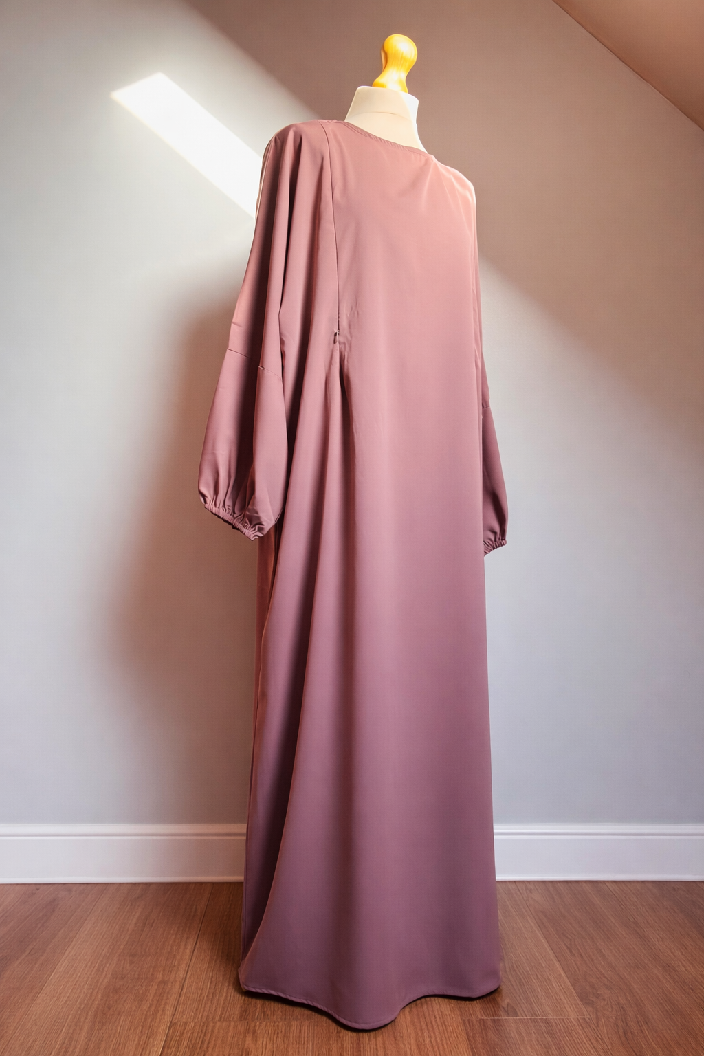 Coloured Nursing Abaya - Mauve