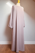 Coloured Nursing Abaya - Neutral