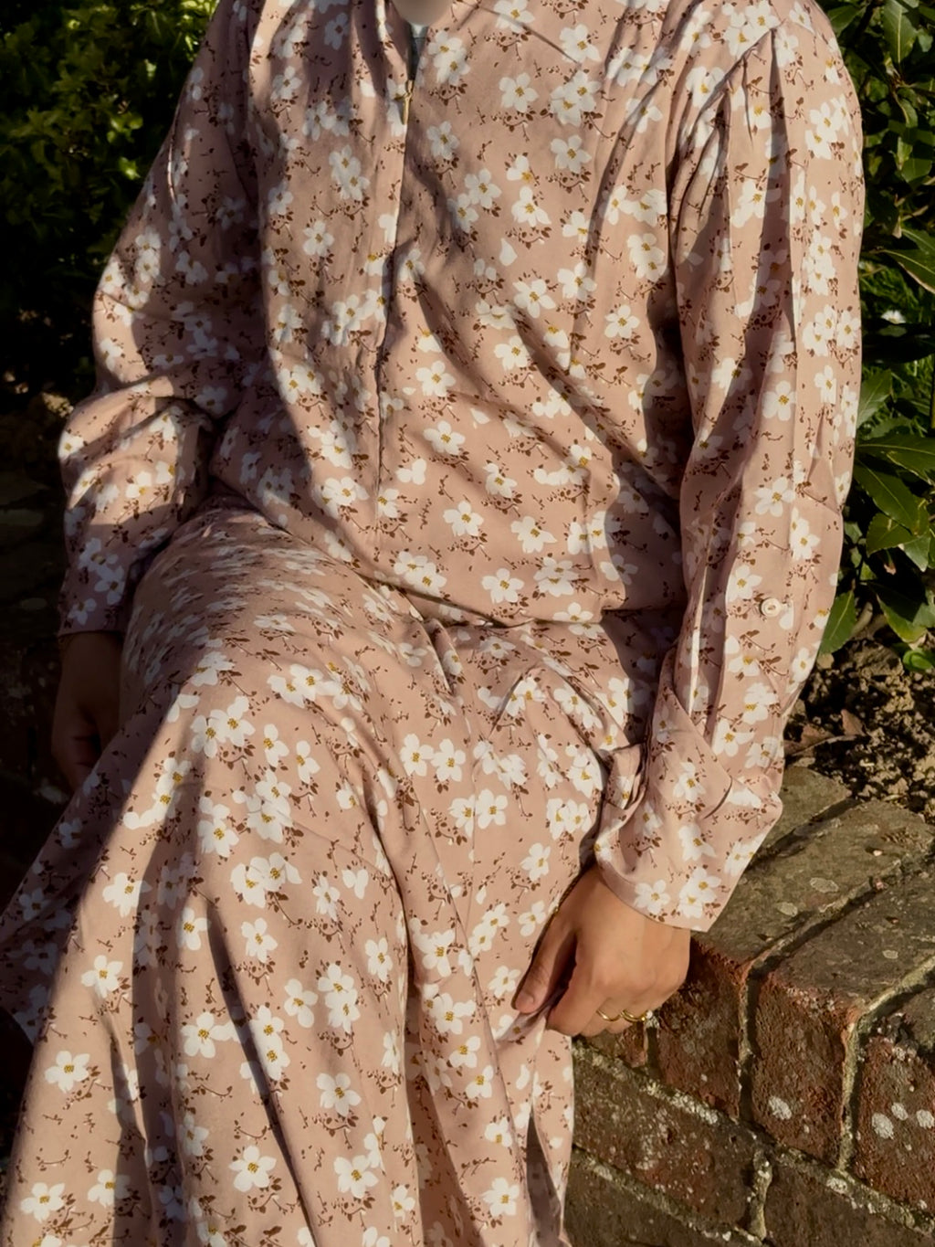 Beige Kurta Set (with trousers)