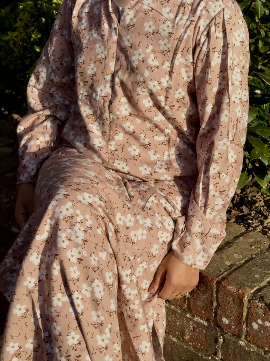 Beige Kurta Set (with trousers)